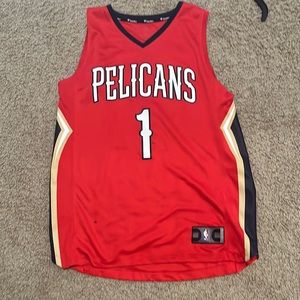 Zion Williamson #1 red New Orleans Pelicans Jersey